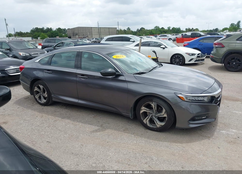 2018 HONDA ACCORD SEDAN EX-L NAVI 1.5T VIN: 1HGCV1F64JA190995