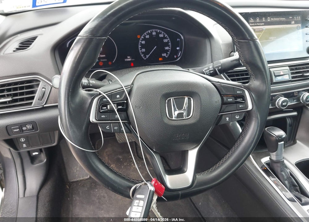 2018 HONDA ACCORD SEDAN EX-L NAVI 1.5T VIN: 1HGCV1F64JA190995