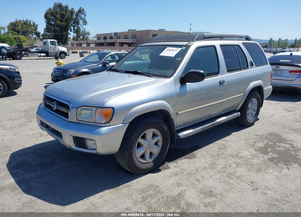 2002 NISSAN PATHFINDER SE VIN: JN8DR09X12W664593