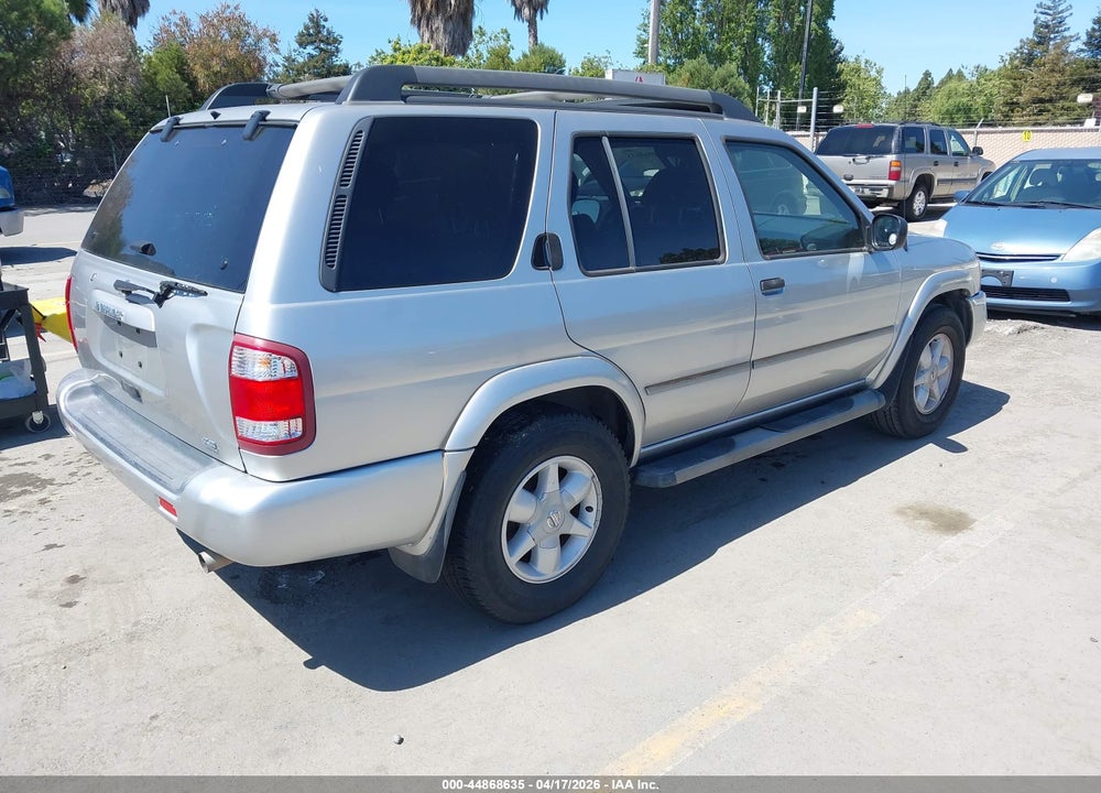 2002 NISSAN PATHFINDER SE VIN: JN8DR09X12W664593