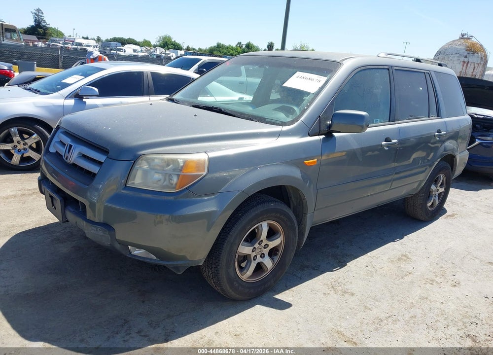 2007 HONDA PILOT EX VIN: 5FNYF28467B017787