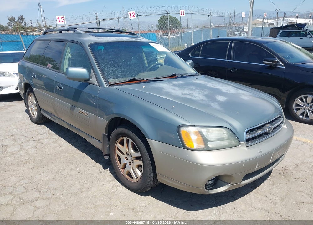 2002 SUBARU OUTBACK LIMITED VIN: 4S3BH686227646101