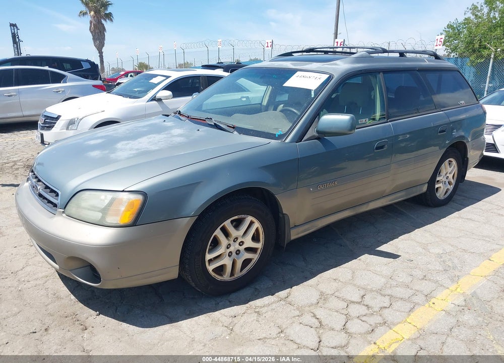2002 SUBARU OUTBACK LIMITED VIN: 4S3BH686227646101