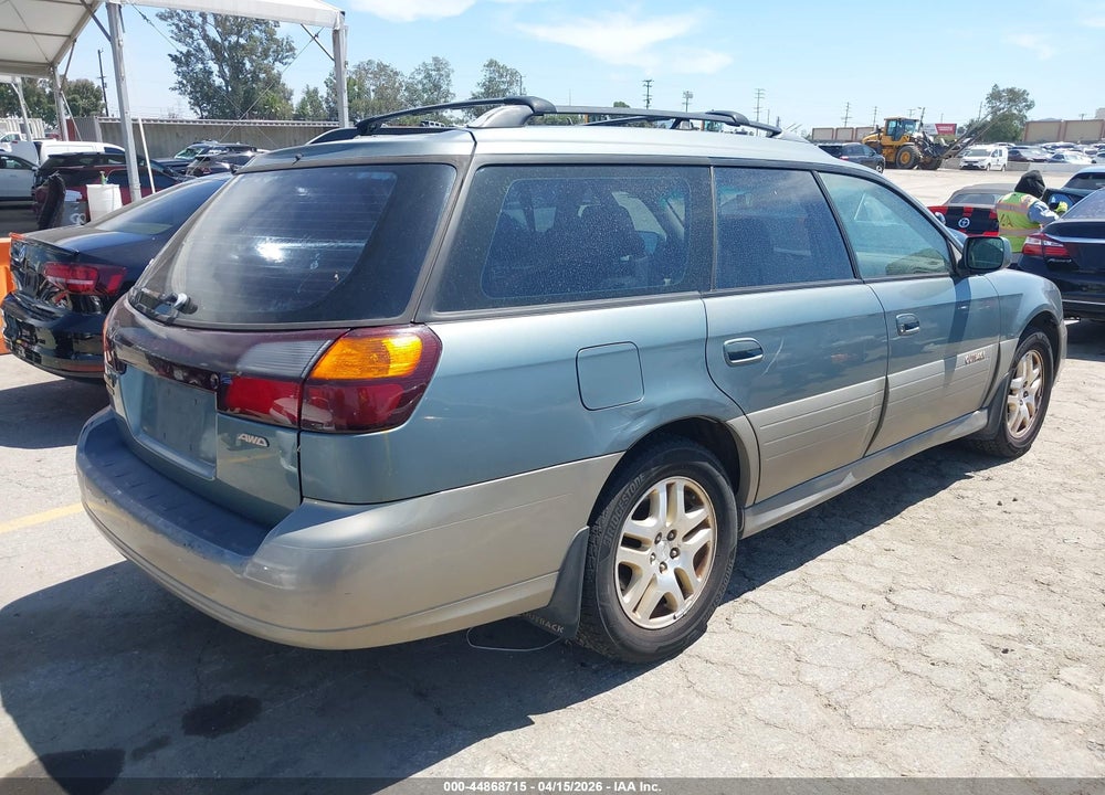 2002 SUBARU OUTBACK LIMITED VIN: 4S3BH686227646101