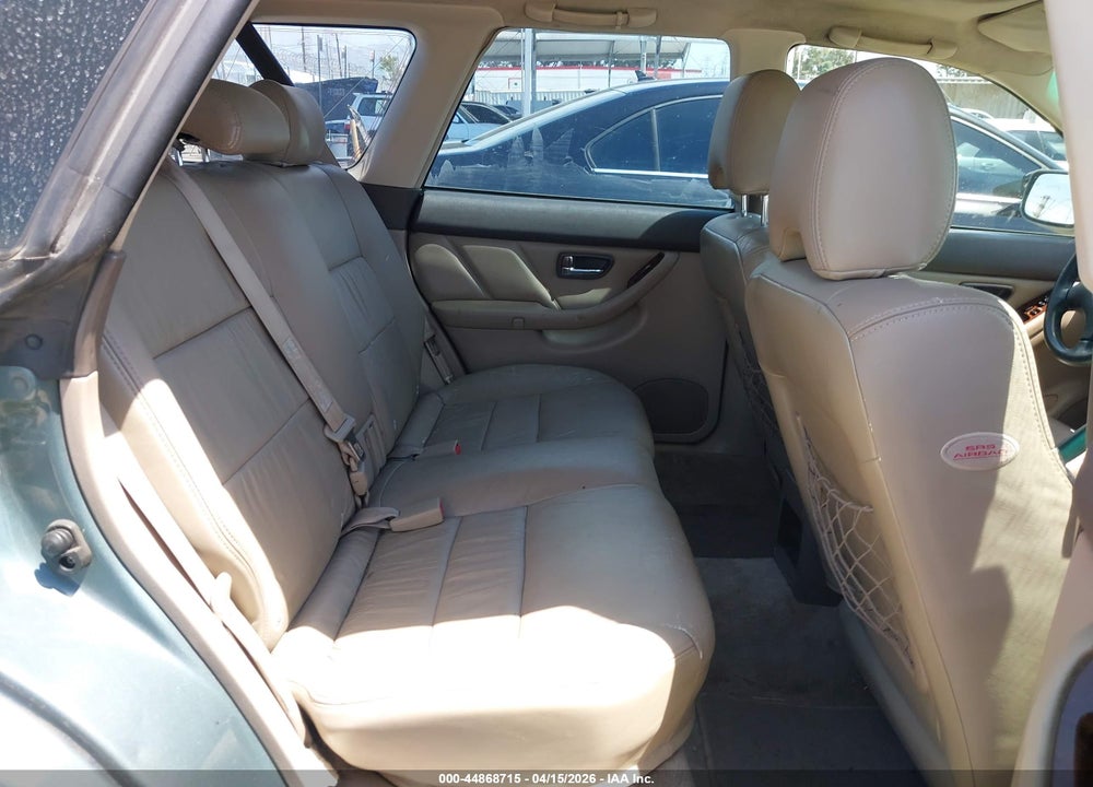 2002 SUBARU OUTBACK LIMITED VIN: 4S3BH686227646101