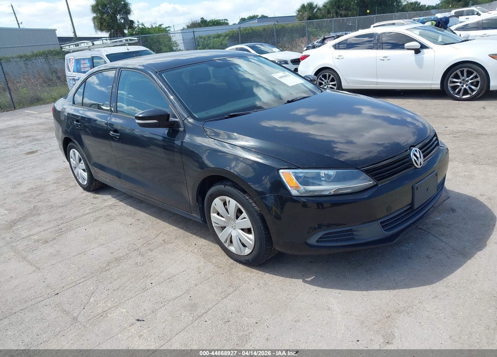 2014 VOLKSWAGEN JETTA 1.8T SE VIN: 3VWD17AJ8EM438247