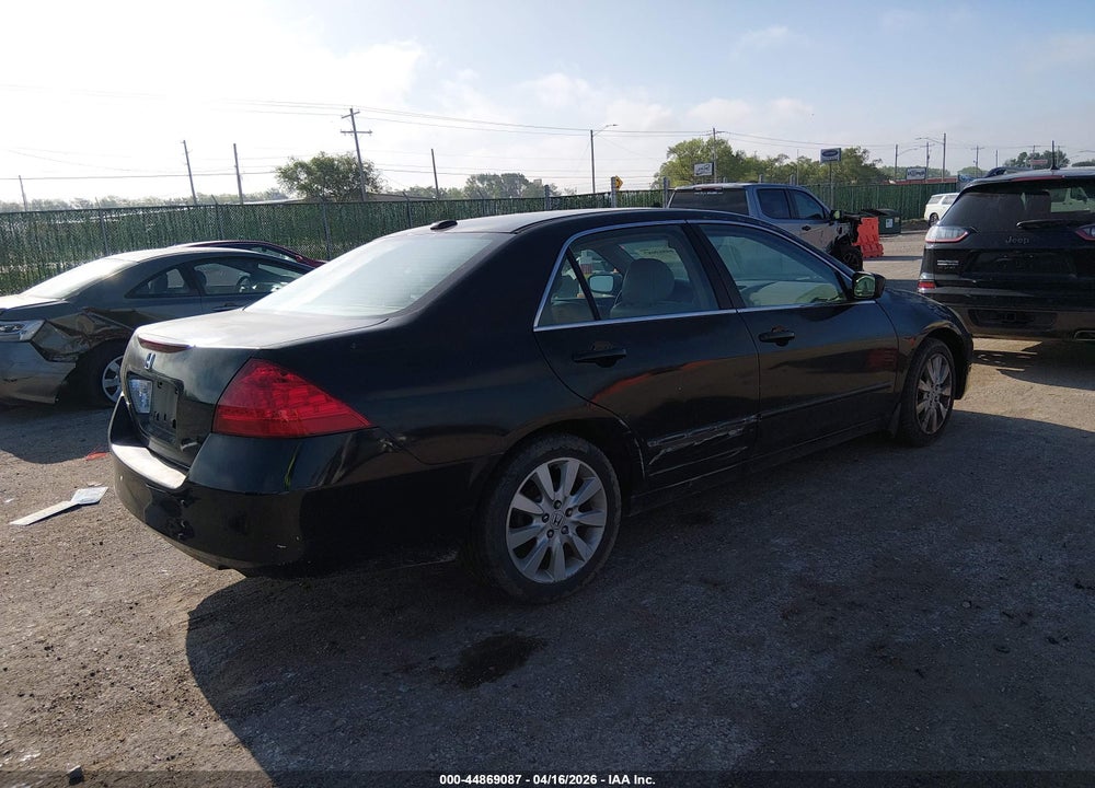 2007 HONDA ACCORD 3.0 EX VIN: 1HGCM668X7A059533