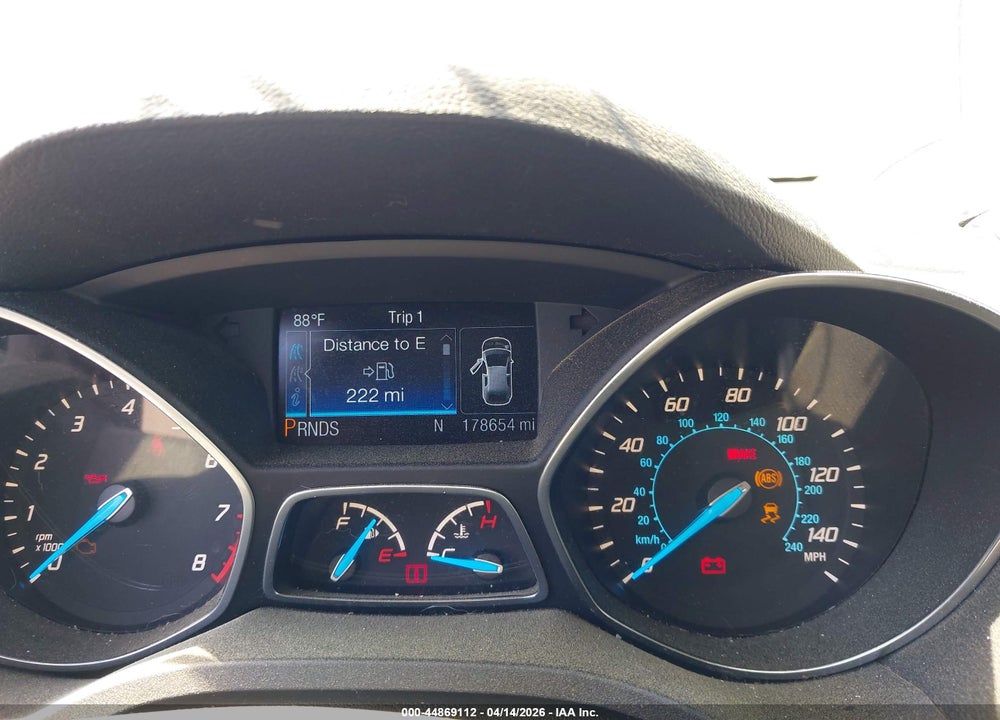 2013 FORD ESCAPE TITANIUM VIN: 1FMCU9J98DUC83485