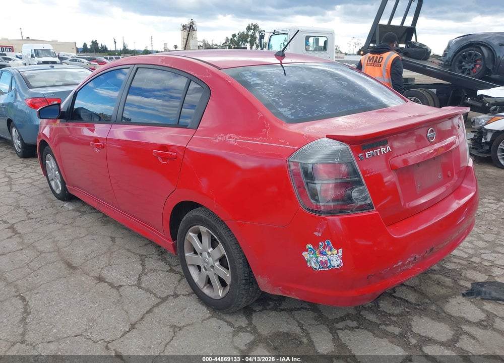 2012 NISSAN SENTRA 2.0 SR VIN: 3N1AB6AP8CL650766