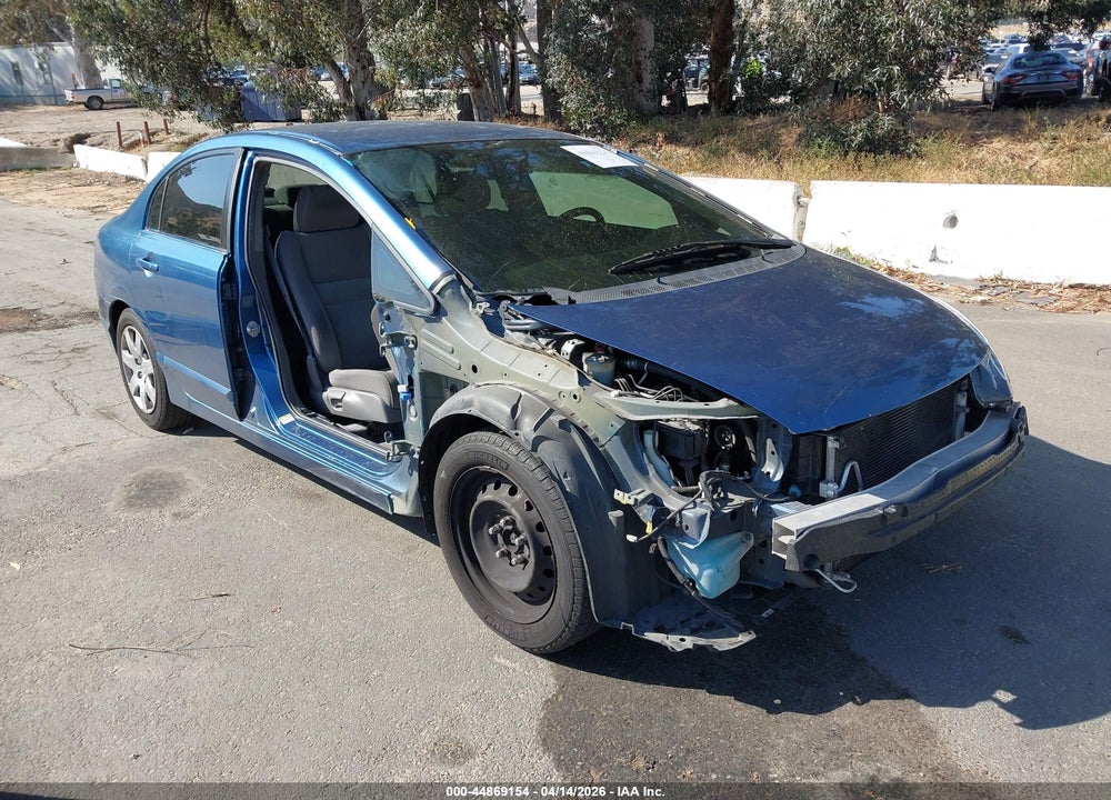 2011 HONDA CIVIC LX VIN: 2HGFA1F51BH533569