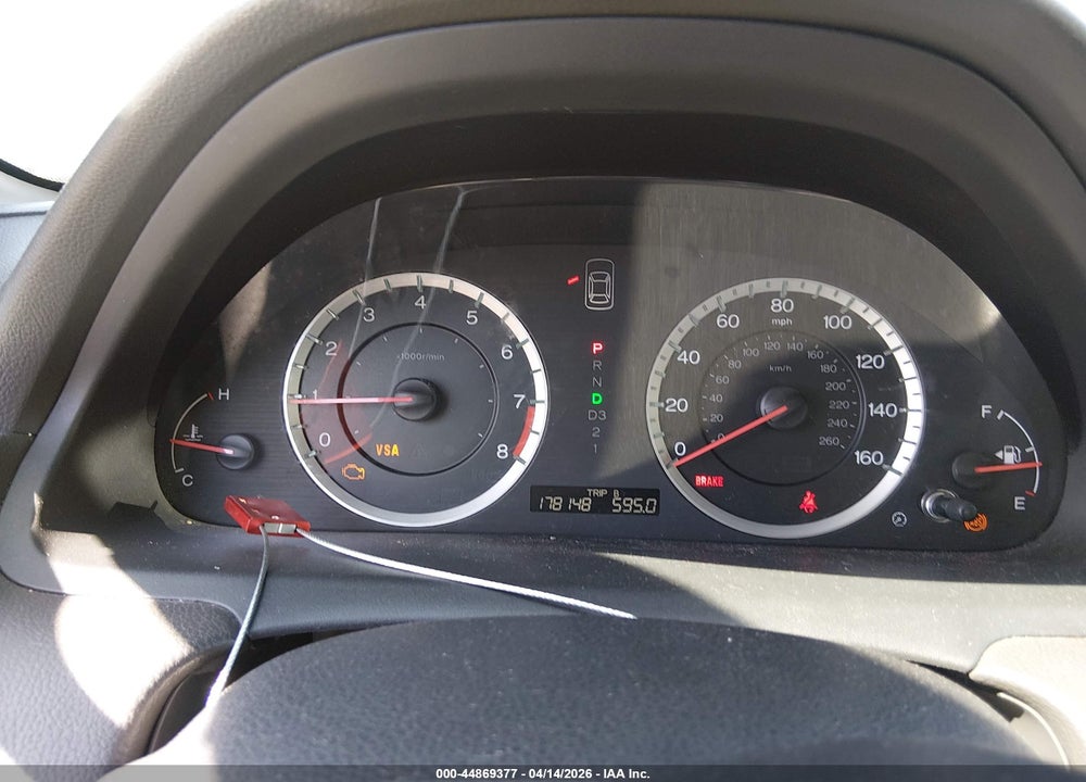 2008 HONDA ACCORD VIN: 1HGCP26758A071145