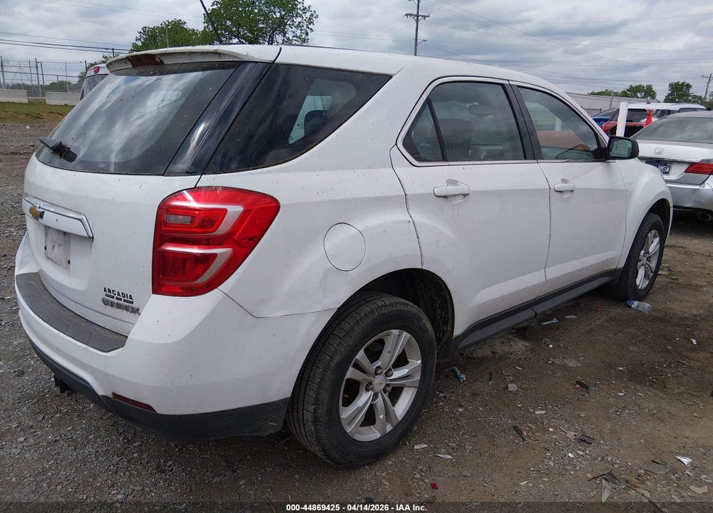 2016 CHEVROLET EQUINOX LS VIN: 2GNALBEK9G1175273