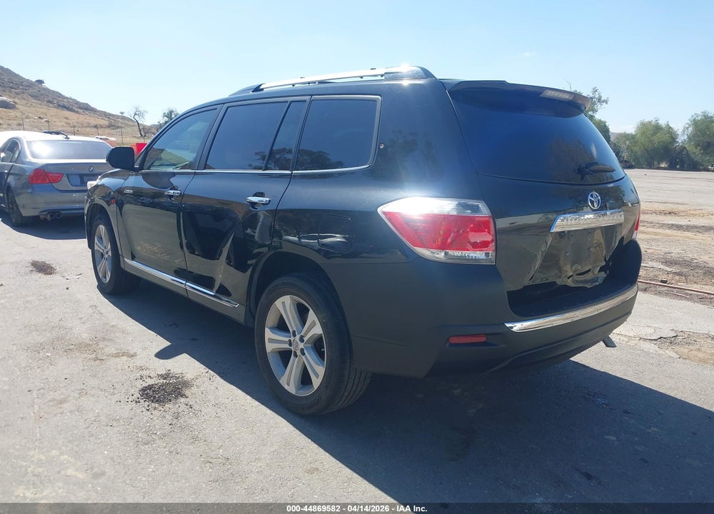 2013 TOYOTA HIGHLANDER LIMITED V6 VIN: 5TDYK3EH8DS117471