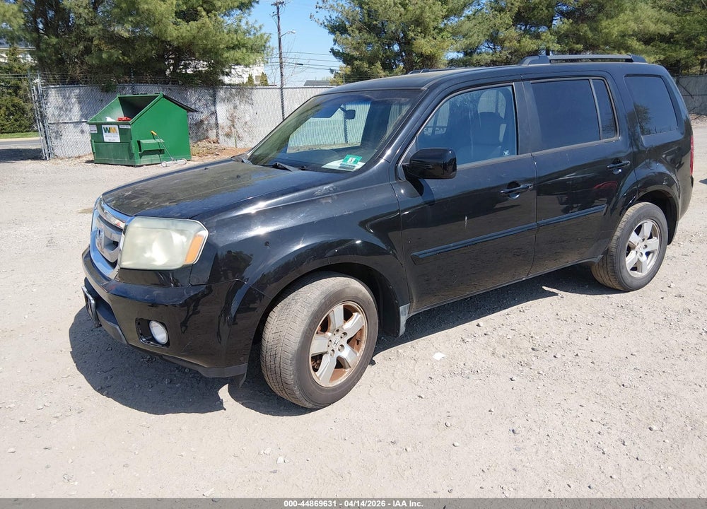 2011 HONDA PILOT EX VIN: 5FNYF4H4XBB034337