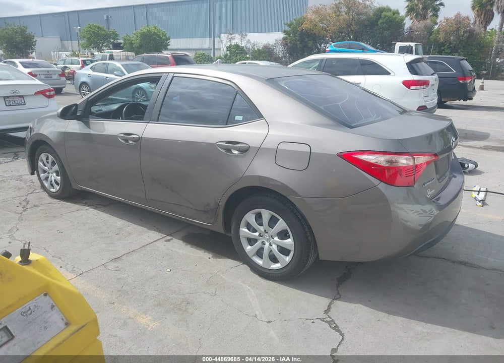 2017 TOYOTA COROLLA LE VIN: 5YFBURHE7HP672477