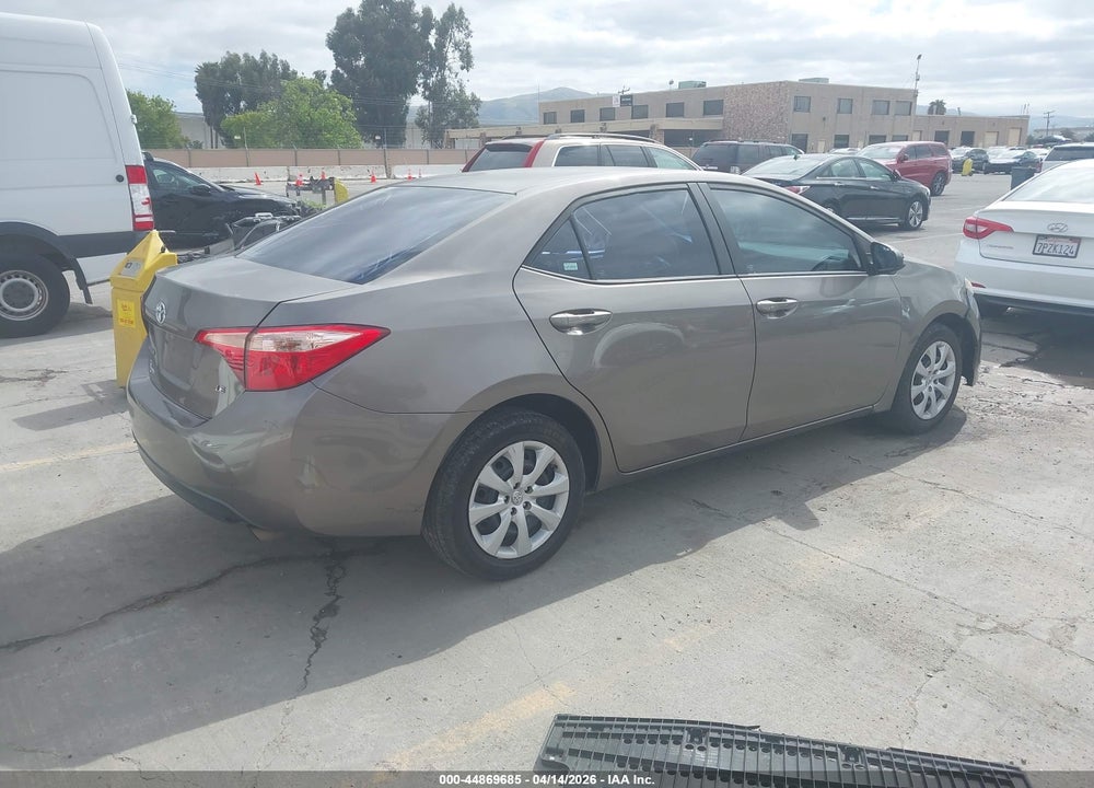 2017 TOYOTA COROLLA LE VIN: 5YFBURHE7HP672477