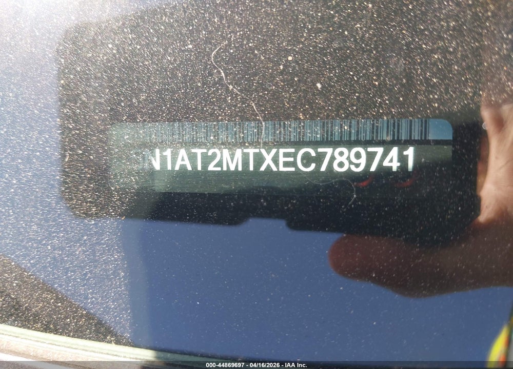 2014 NISSAN ROGUE S/SL/SV VIN: 5N1AT2MTXEC789741
