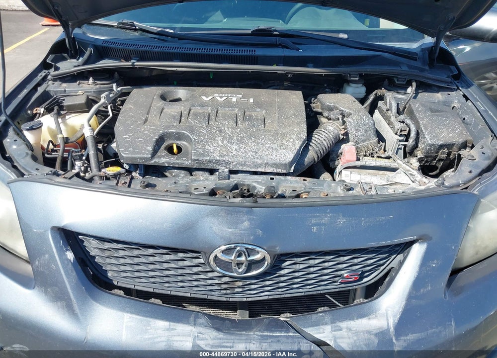 2010 TOYOTA COROLLA S VIN: 2T1BU4EE3AC474279