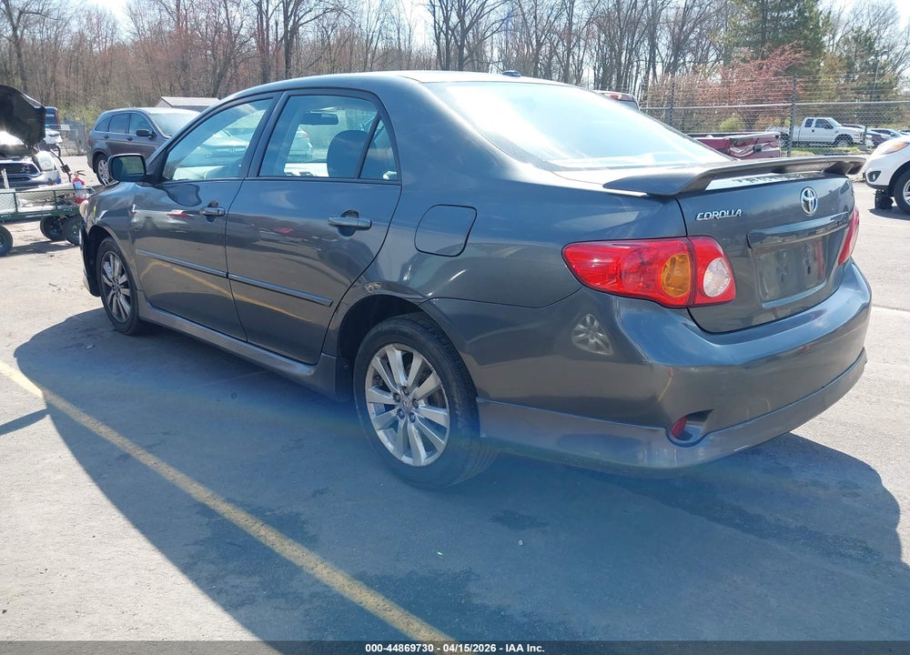 2010 TOYOTA COROLLA S VIN: 2T1BU4EE3AC474279