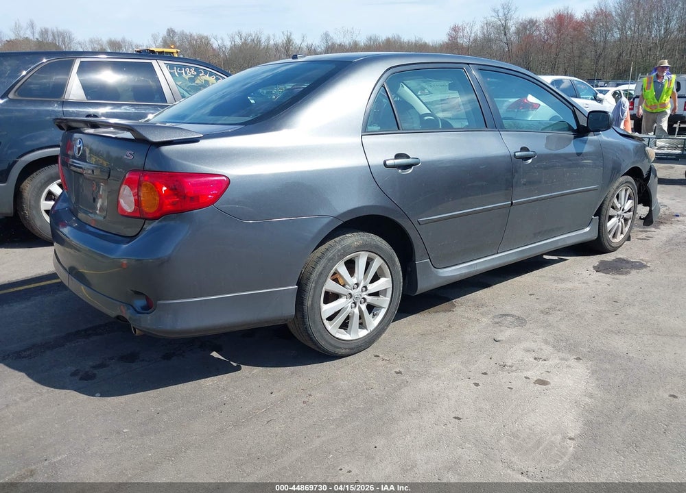 2010 TOYOTA COROLLA S VIN: 2T1BU4EE3AC474279