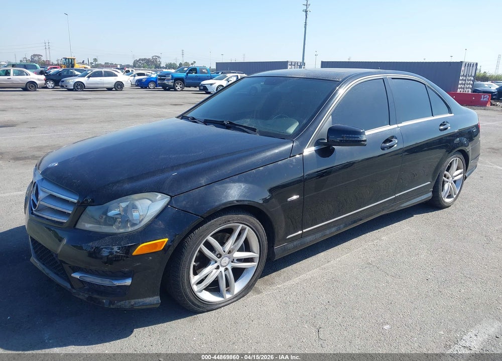 2012 MERCEDES-BENZ C 250 SPORT VIN: WDDGF4HB1CR227679