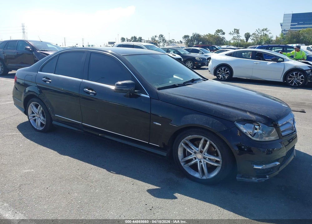 2012 MERCEDES-BENZ C 250 SPORT VIN: WDDGF4HB1CR227679