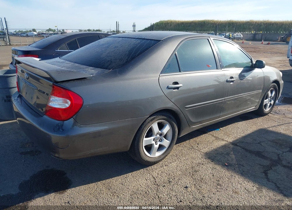 2003 TOYOTA CAMRY SE V6 VIN: 4T1BF32K33U556044
