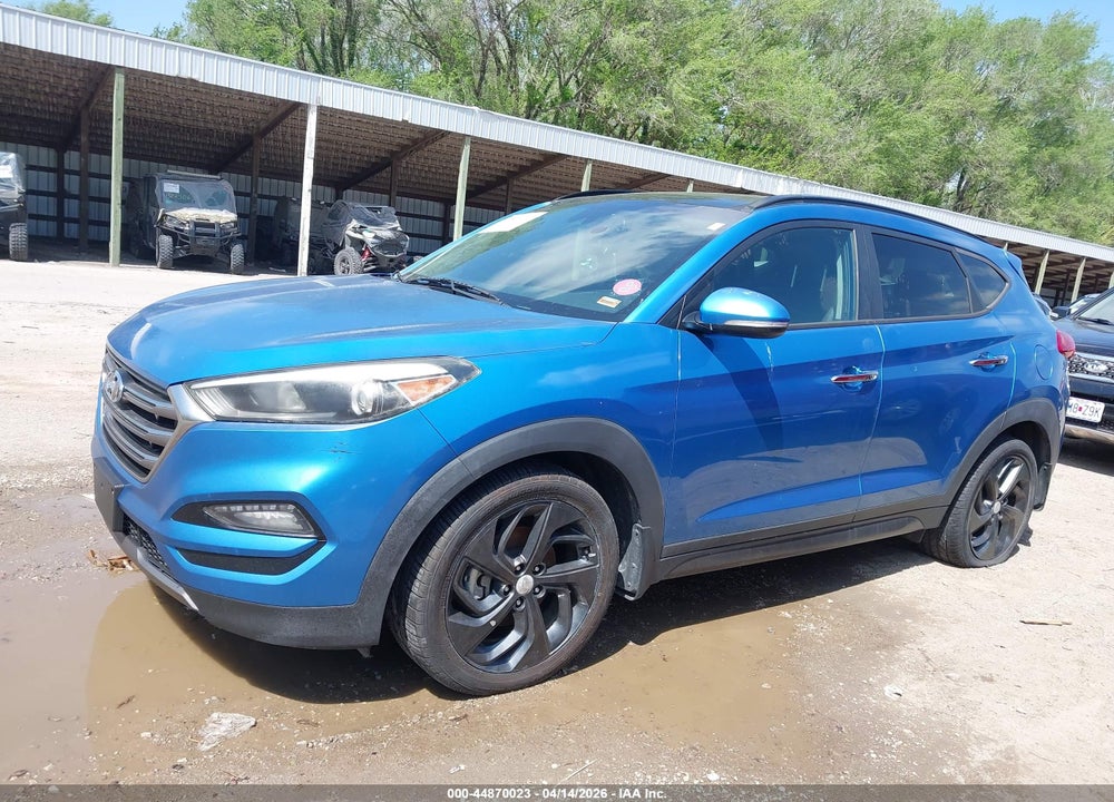 2016 HYUNDAI TUCSON LIMITED VIN: KM8J33A27GU078514