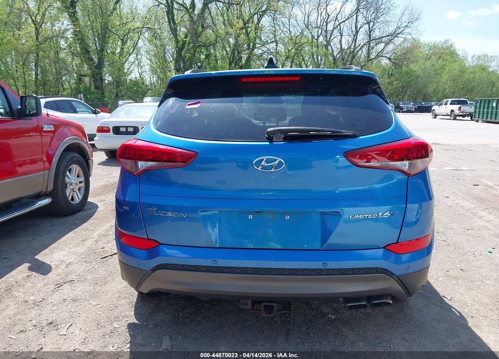 2016 HYUNDAI TUCSON LIMITED VIN: KM8J33A27GU078514