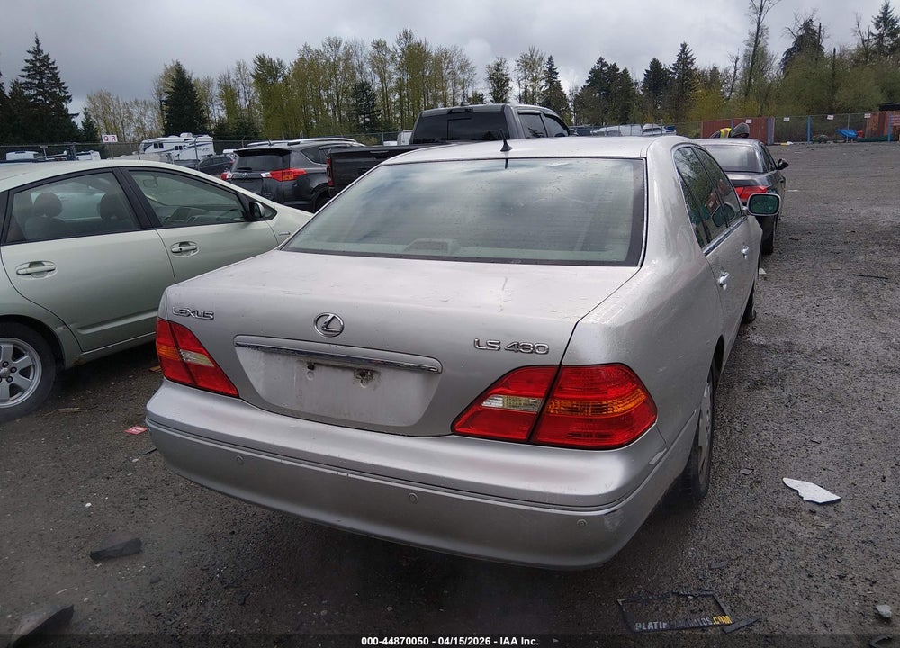 2002 LEXUS LS 430 VIN: JTHBN30FX20087178