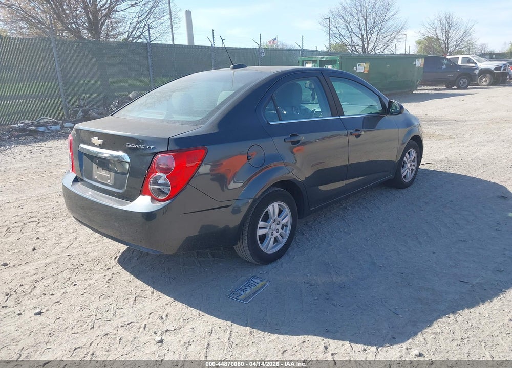 2015 CHEVROLET SONIC LT AUTO VIN: 1G1JC5SG6F4133066