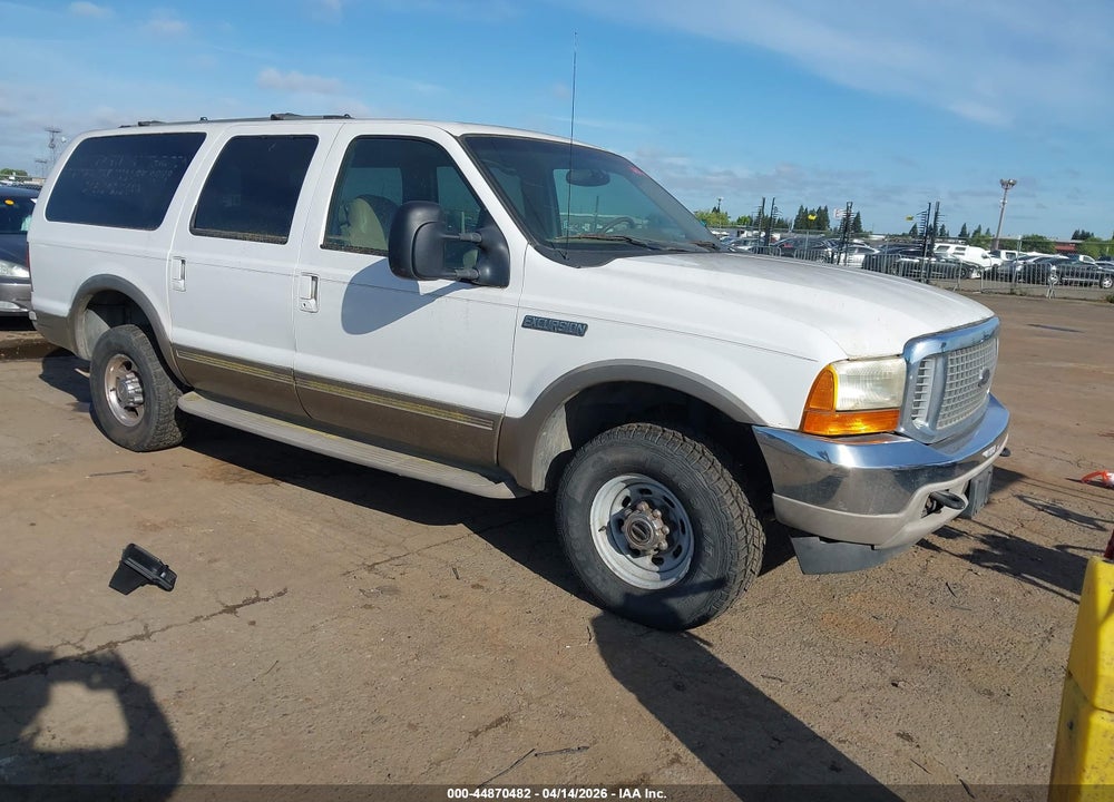 2001 FORD EXCURSION LIMITED VIN: 1FMNU43S31EA01058