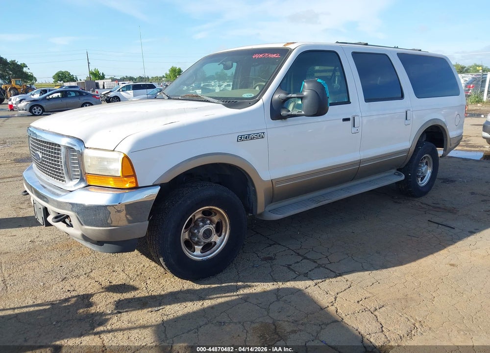2001 FORD EXCURSION LIMITED VIN: 1FMNU43S31EA01058