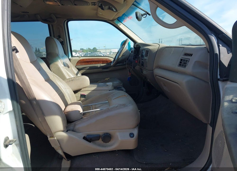 2001 FORD EXCURSION LIMITED VIN: 1FMNU43S31EA01058