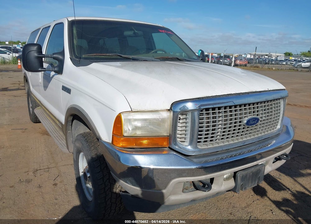 2001 FORD EXCURSION LIMITED VIN: 1FMNU43S31EA01058
