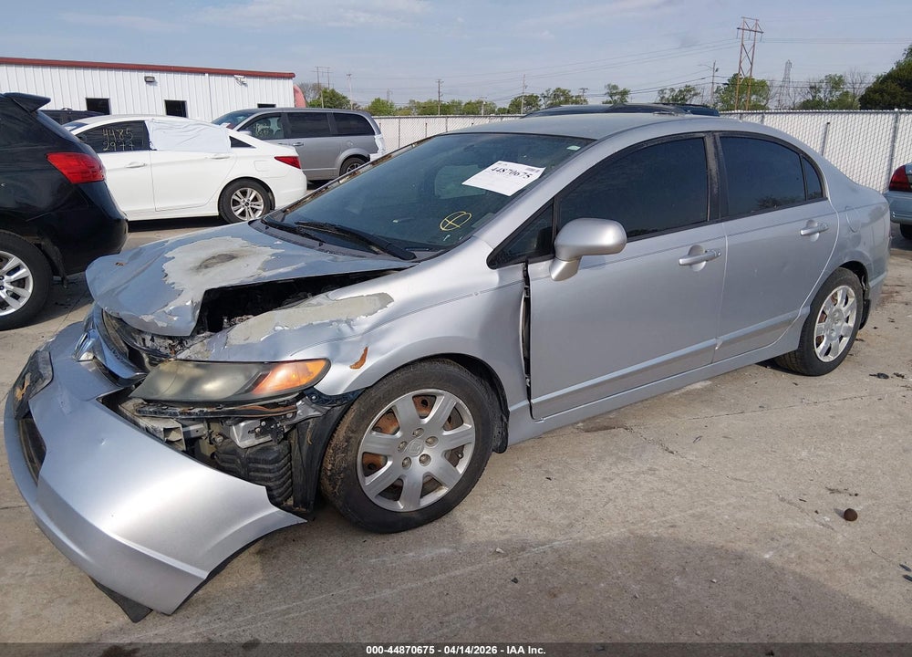 2007 HONDA CIVIC LX VIN: 2HGFA16587H310839