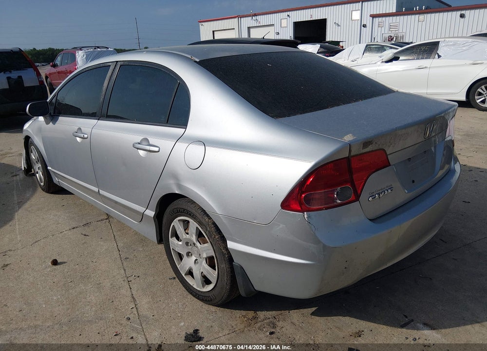 2007 HONDA CIVIC LX VIN: 2HGFA16587H310839