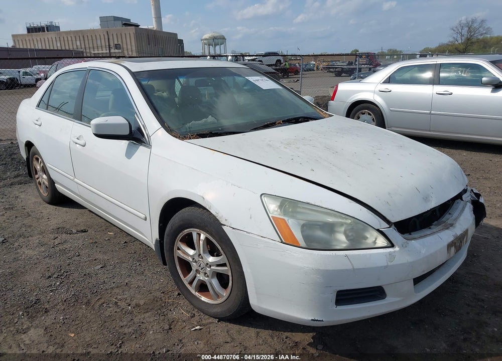 2007 HONDA ACCORD 2.4 EX VIN: 1HGCM56707A121457