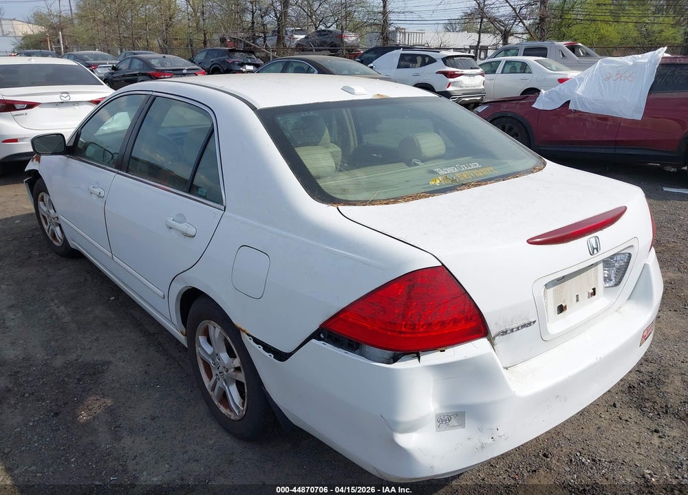 2007 HONDA ACCORD 2.4 EX VIN: 1HGCM56707A121457