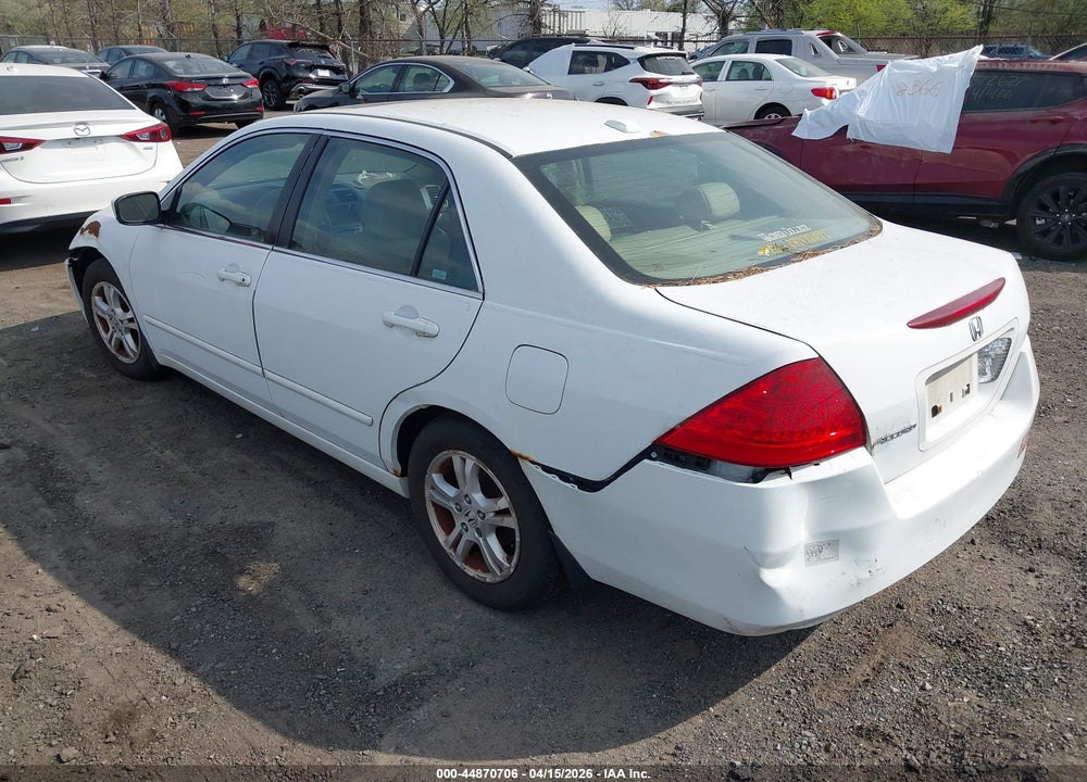 2007 HONDA ACCORD 2.4 EX VIN: 1HGCM56707A121457