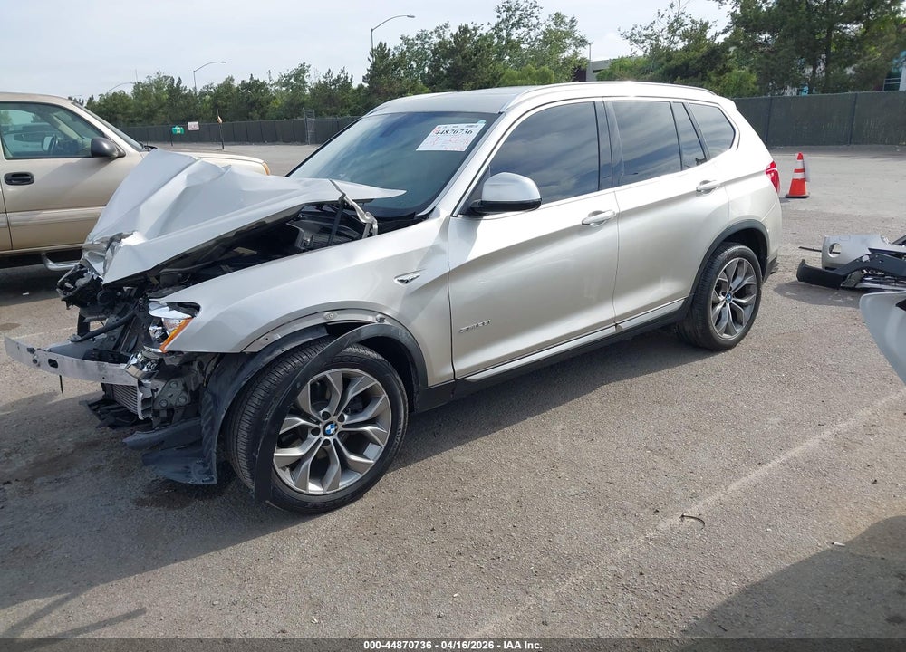 2017 BMW X3 SDRIVE2 VIN: 5UXWZ7C31H0X42013