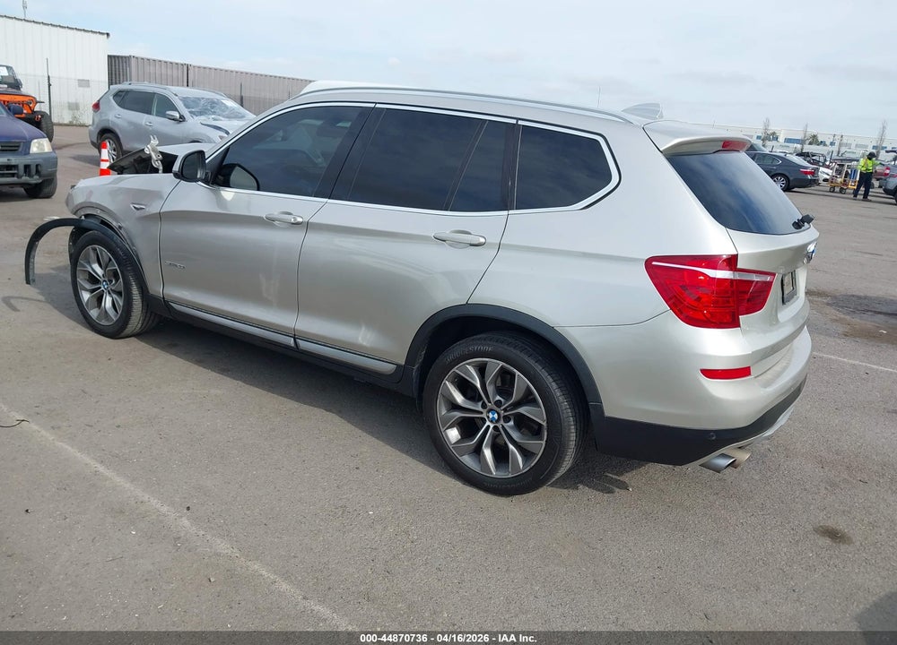 2017 BMW X3 SDRIVE2 VIN: 5UXWZ7C31H0X42013