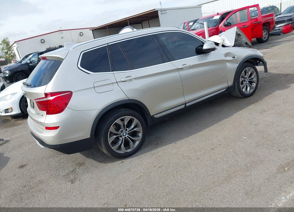2017 BMW X3 SDRIVE2 VIN: 5UXWZ7C31H0X42013