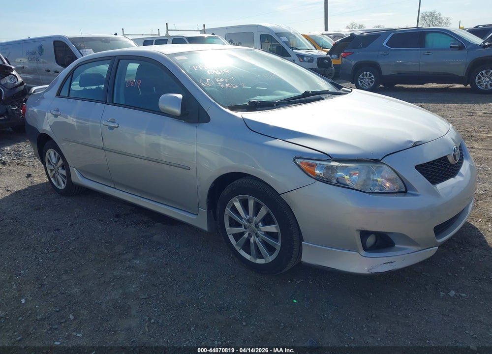 2010 TOYOTA COROLLA S VIN: 2T1BU4EE9AC510993