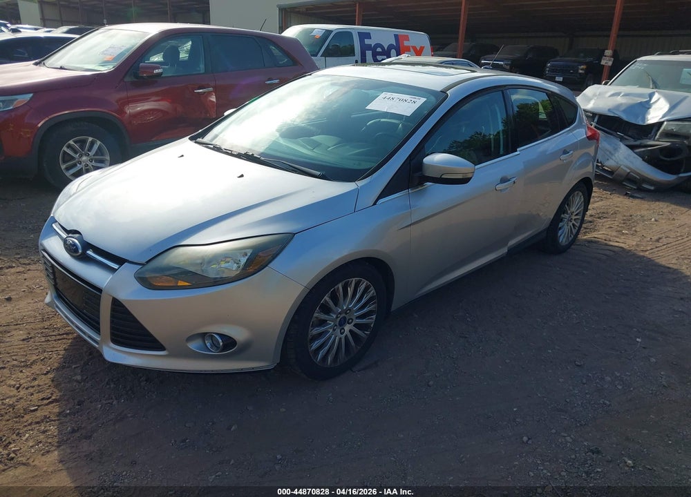 2012 FORD FOCUS TITANIUM VIN: 1FAHP3N20CL172094