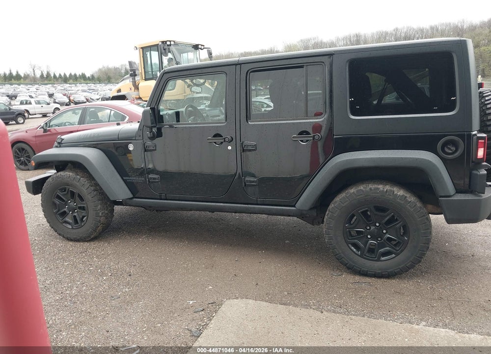 2014 JEEP WRANGLER UNLIMITED WILLYS WHEELER VIN: 1C4BJWDG9EL224034