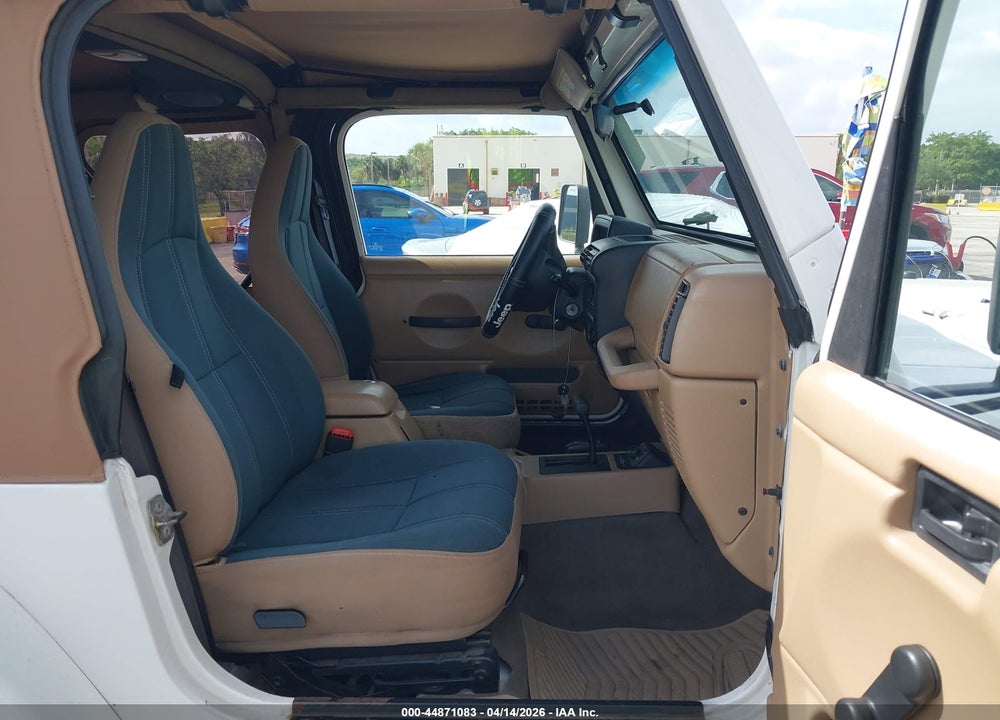2000 JEEP WRANGLER SAHARA VIN: 1J4FA59S6YP773934