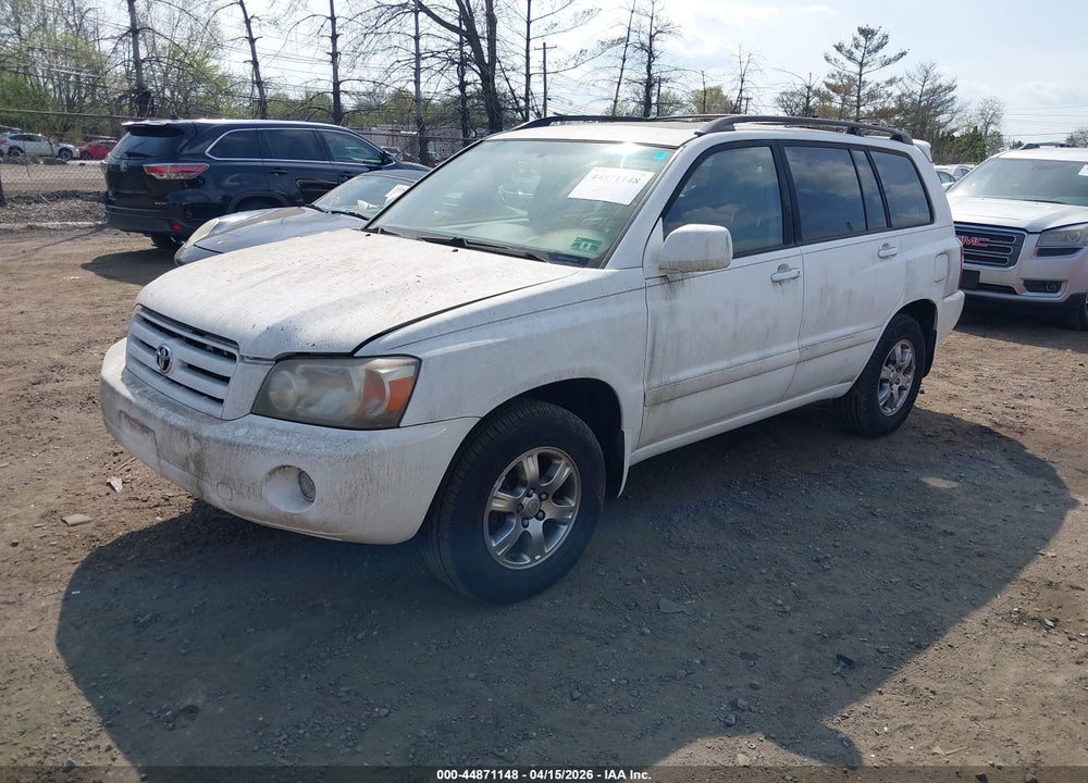 2004 TOYOTA HIGHLANDER V6 VIN: JTEEP21A340037453