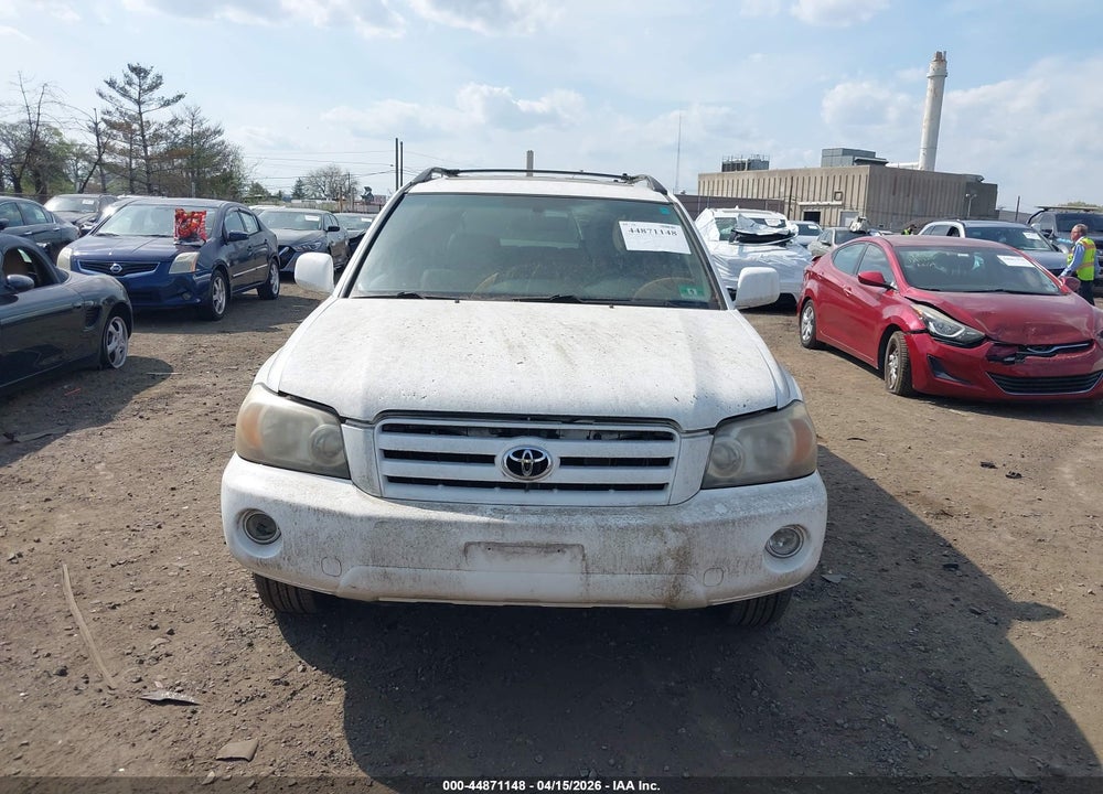 2004 TOYOTA HIGHLANDER V6 VIN: JTEEP21A340037453