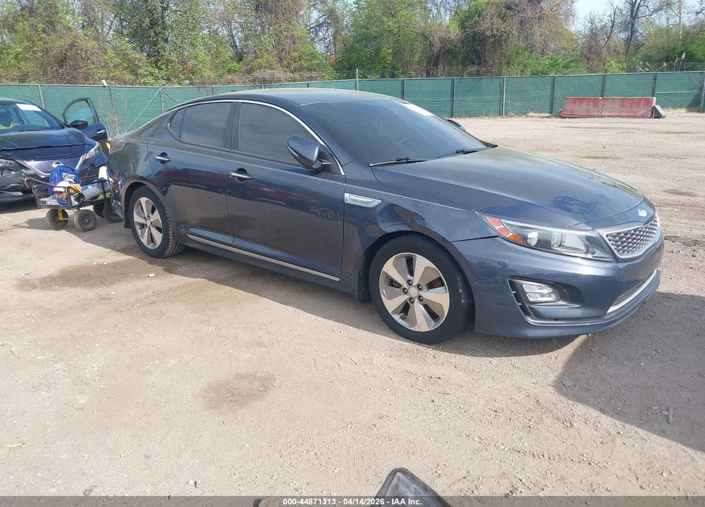 2014 KIA OPTIMA HYBRID EX VIN: KNAGN4AD5E5062509